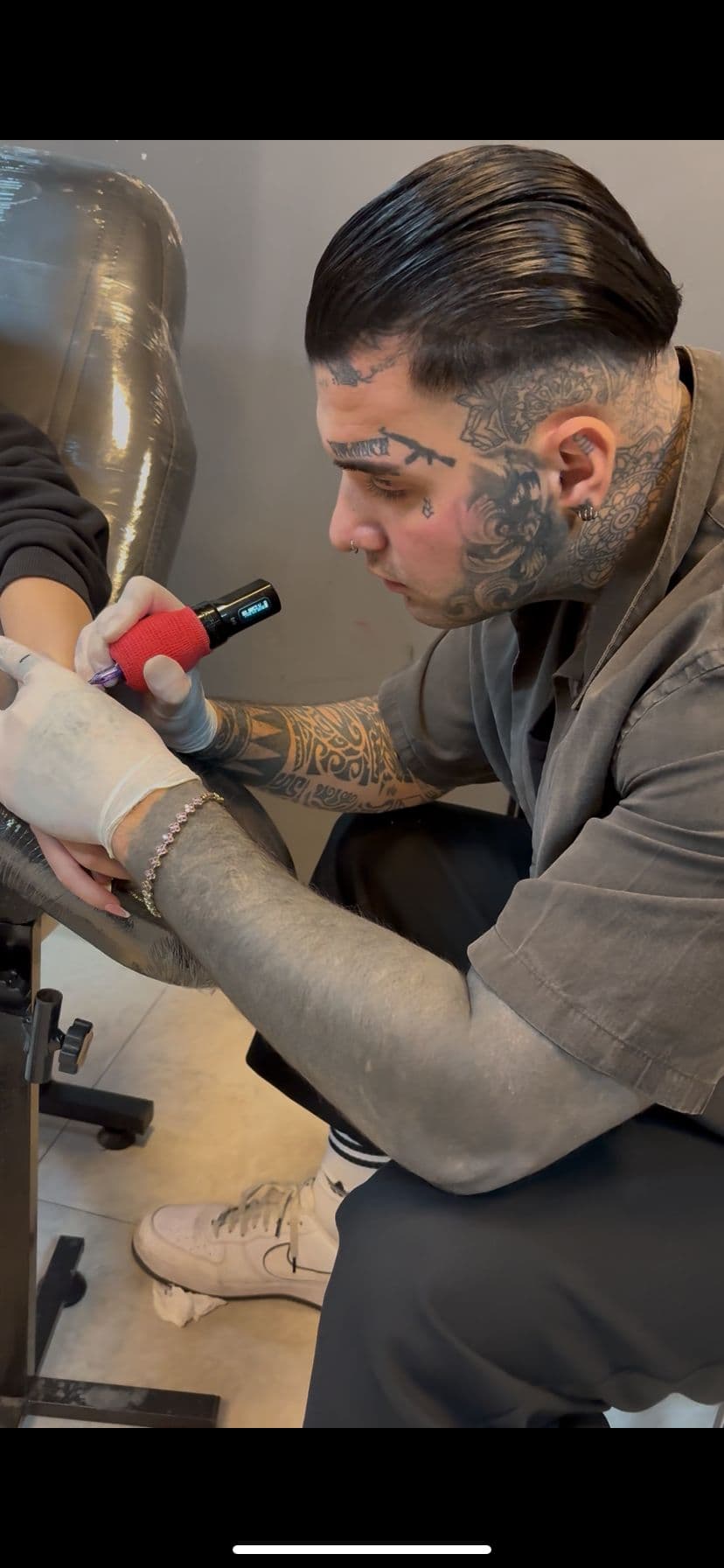 Bakırköy Ersin Tattoo özel tasarım dövme çalışması